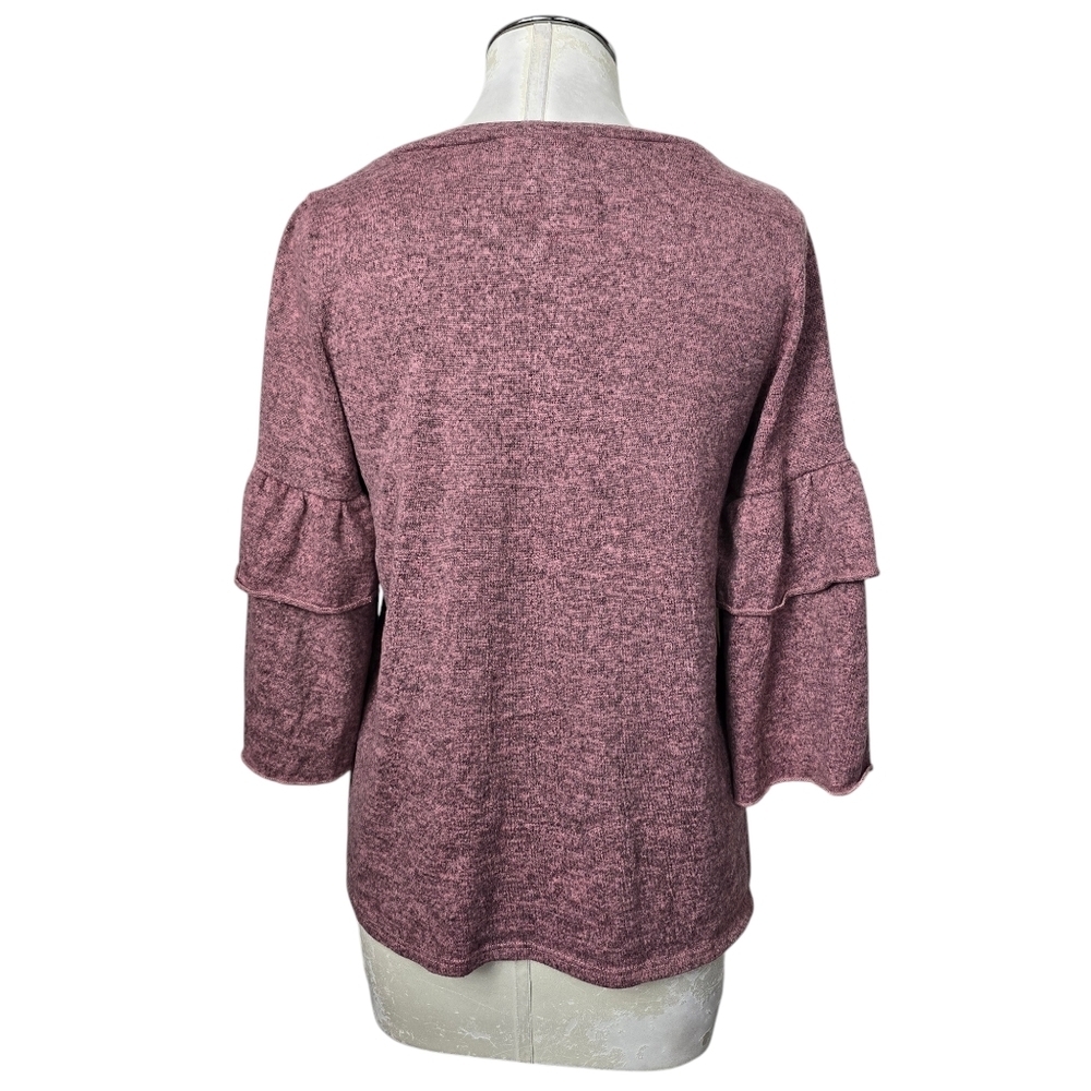 Fantastic Fawn Crewneck Bell Sleeves Top M - Picture 4 of 7